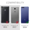 Husa pentru Huawei Y6 (2018), Silicon, Alb, 44877.03