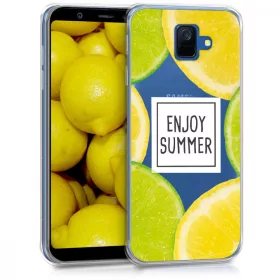   Husa pentru Samsung Galaxy A6 (2018), Silicon, Multicolor, 45250.03