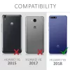 Husa pentru Huawei Y6 (2018), Silicon, Negru, 44877.08