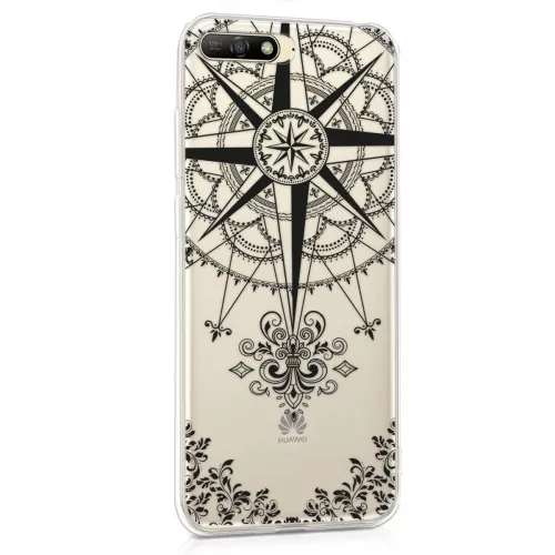Husa pentru Huawei Y6 (2018), Silicon, Negru, 44877.08
