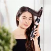 Perie electrica cu aer cald Navaris, coafare rapida, flux de aer, negru, plastic
