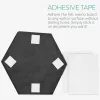 Set 6 Panouri pluta hexagonal Navaris, 15 x 17 cm, 10 pini, 46230.03