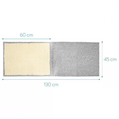 Protectie impotriva zgarieturilor pentru Pisici, 60x45 cm, Sisal, Multicolor, 45105.25.02