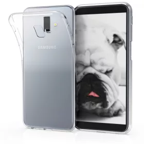   Husa pentru Samsung Galaxy J6 Plus, Silicon, Transparent, 46440.03