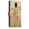 Husa pentru Wiko Lenny 5, Piele ecologica, Maro, 46462.01