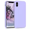 Husa pentru Apple iPhone X / iPhone XS, Silicon, Mov, 46313.108