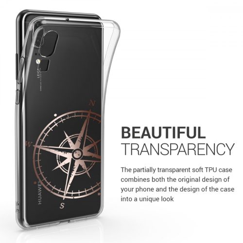 Husa pentru Huawei P20, Silicon, Roz, 44215.08