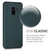 Husa pentru Samsung Galaxy A8 (2018), Silicon, Verde, 45634.14