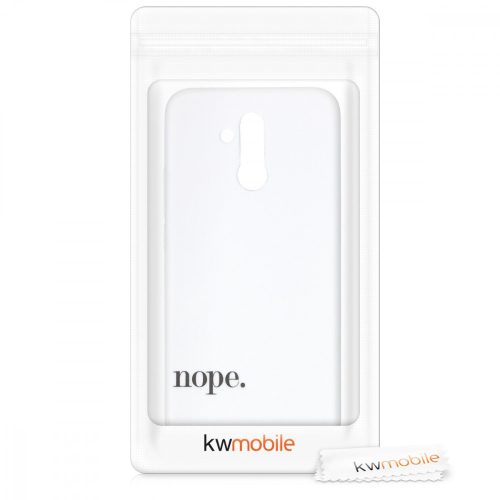 Husa pentru Huawei Mate 20 Lite, Silicon, Alb, 47004.02