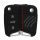 Husa Cheie Auto pentru VW / Skoda / Seat - 3 Butoane, Silicon, Negru, 42888.29