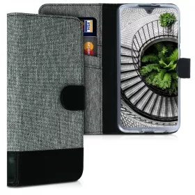   Husa pentru Motorola Moto G7 / Moto G7 Plus, Textil, Gri, 47487.01