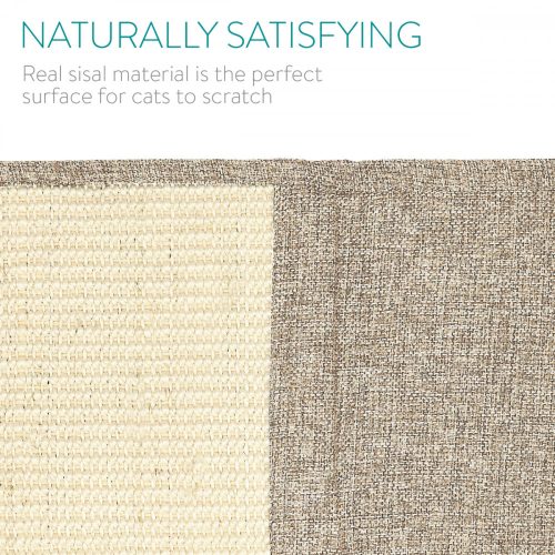 Set 2x Protectie impotriva zgarieturilor pentru Pisici, 60x45 cm, Sisal, Maro, 46354.24.02