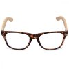 Ochelari fara prescriptie medicala Navaris pentru lumina albastra, Unisex, Bambus, 47634.01