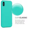 Husa pentru Apple iPhone X / iPhone XS, Silicon, Verde, 46270.126