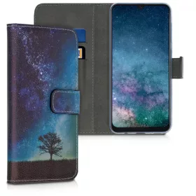   Husa pentru Samsung Galaxy A50, Piele ecologica, Multicolor, 48062.02