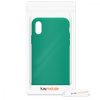 Husa pentru Apple iPhone X / iPhone XS, Silicon, Verde, 42495.142