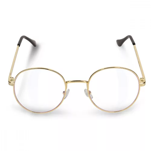 Ochelari fara prescriptie medicala Navaris pentru lumina albastra, Unisex, Gold, 48518.40