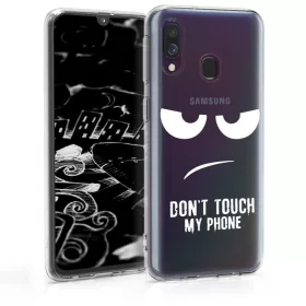   Husa pentru Samsung Galaxy A40, Silicon, Transparent, 48542.02