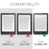 Husa pentru Kobo Clara HD, Piele ecologica, Verde, 46214.71