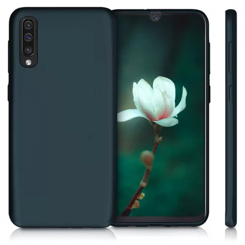 Husa pentru Samsung Galaxy A50, Silicon, Verde, 48056.14