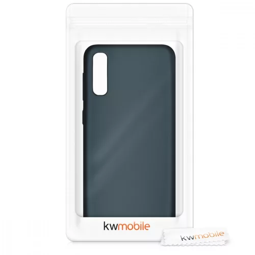 Husa pentru Samsung Galaxy A50, Silicon, Verde, 48056.14