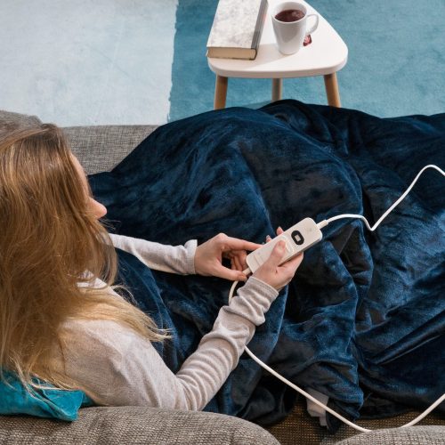 Patura electrica incalzita Navaris 180 x 130 cm, 45274.08.01