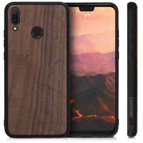 Husa pentru Huawei Y9 (2019), Lemn, Maro, 49162.18