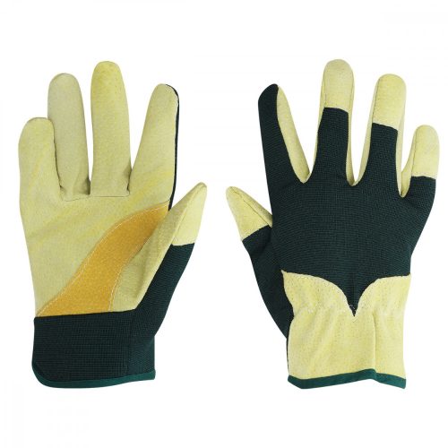 Manusi de gradinarit din piele intoarsa Navaris, Marime XL, Tesatura Spandex, 49174.04