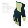 Manusi de gradinarit din piele intoarsa Navaris, Marime M, Tesatura Spandex, 49174.02
