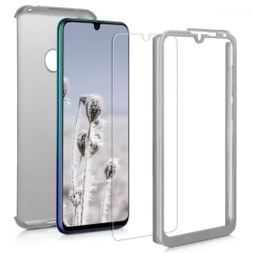   Husa pentru Huawei Y7 (2019) / Y7 Prime (2019), Policarbonat, Argintiu, 47665.67