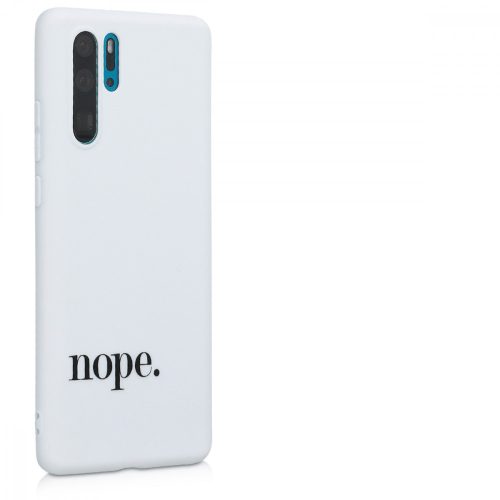 Husa pentru Huawei P30 Pro, Silicon, Negru, 49468.01