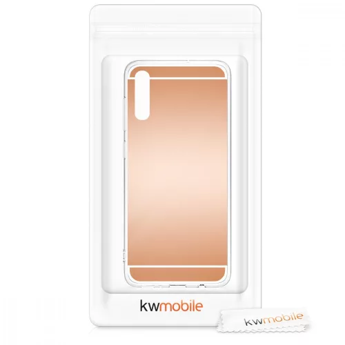 Husa pentru Samsung Galaxy A70, Silicon, Roz, 49631.41