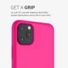 Husa pentru Apple iPhone 11 Pro Max, Silicon, Roz, 49725.08