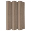 Set 3x tabla pentru zgarieturi pisica de 3 41x13x3cm, Maro, 49837.03