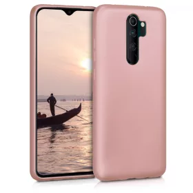   Husa pentru Xiaomi Redmi Note 8 Pro, Silicon, Rose Gold, 50243.31