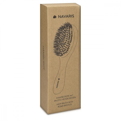 Perie de mistret pentru par Navaris din bambus, 23.5 x 7 cm, 46693.24