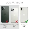 Husa pentru Apple iPhone 11, Textil, Negru, 49805.01