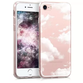   Husa pentru Apple iPhone 8 / iPhone 7 / iPhone SE 2, Silicon, Alb, 46227.39