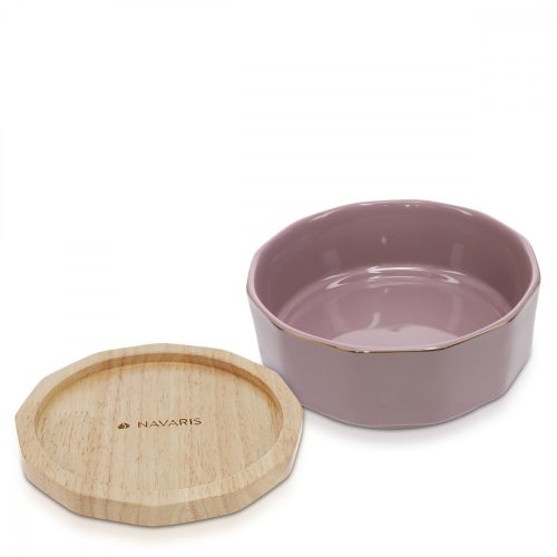 Set 2 Boluri pentru animale de companie Navaris, 800 ml, Suport antiderapant, 50946.02