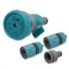 Set 4 conectori pentru furtun Navaris, Duza, Kit robinet, Conector furtun, 51021.01