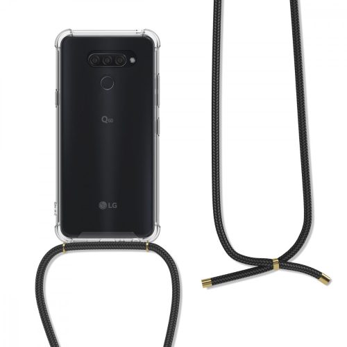 Husa pentru LG Q60, Silicon, Transparent, 51833.03