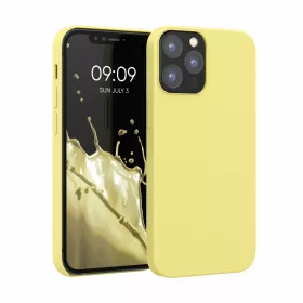   Husa pentru Apple iPhone 12 / iPhone 12 Pro, Silicon, Galben, 52641.49