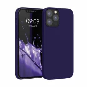   Husa pentru Apple iPhone 12 / iPhone 12 Pro, Silicon, Albastru, 52641.182