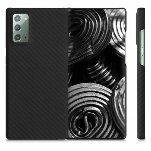 Husa pentru Samsung Galaxy Note 20, Aramida, Negru, 52840.47