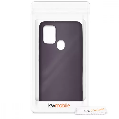 Husa pentru Samsung Galaxy A21s, Silicon, Mov, 52495.115