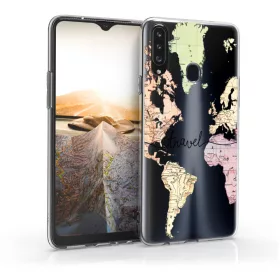   Husa pentru Samsung Galaxy A20s, Silicon, Multicolor, 52933.03