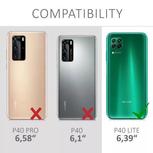 Husa pentru Huawei P40 Lite, Silicon, Multicolor, 53067.02