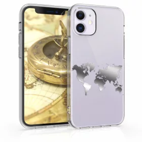   Husa pentru Apple iPhone 12 Mini, Silicon, Argintiu, 53034.01