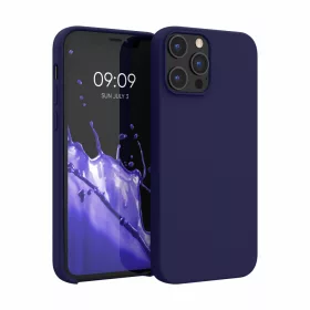  Husa pentru Apple iPhone 12 Pro Max, Silicon, Albastru, 52644.182
