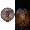 Lampa solara de exterior Navaris, Iluminare LED, 30 cm, Pornire/oprire automata, 47543.07
